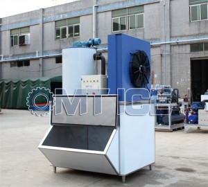 3-тонна машина за люспест лед Bitzer Compressor Машина за люспест лед