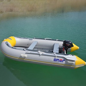 Vairumtirdzniecības cena Ķīna Kinocean Aluminium Leisure Fishing Boats for Outboard Engine