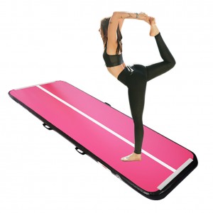 Inflatable cua lev rau Gymnastics Training / Tsev Siv / Cheerleading / Yoga / Dej