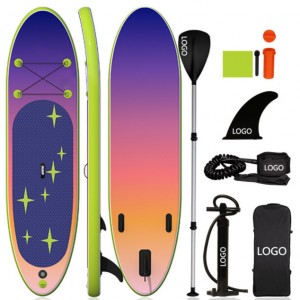 Inflatable SUP board with accessories & carry bag