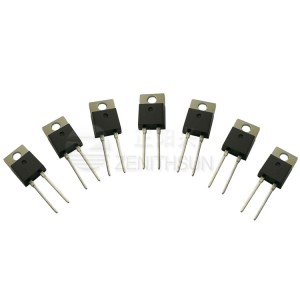 30W Non Inductive High Power Thick Resistor Heat Sink អាចម៉ោនបាន។