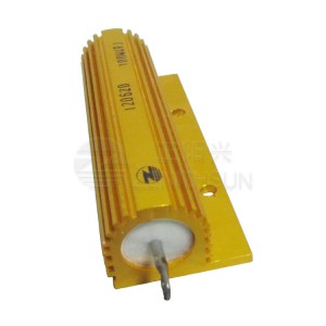 100W4R LED Load Resistor Aluminium Housed Wirewound e nang le Chassis Mount