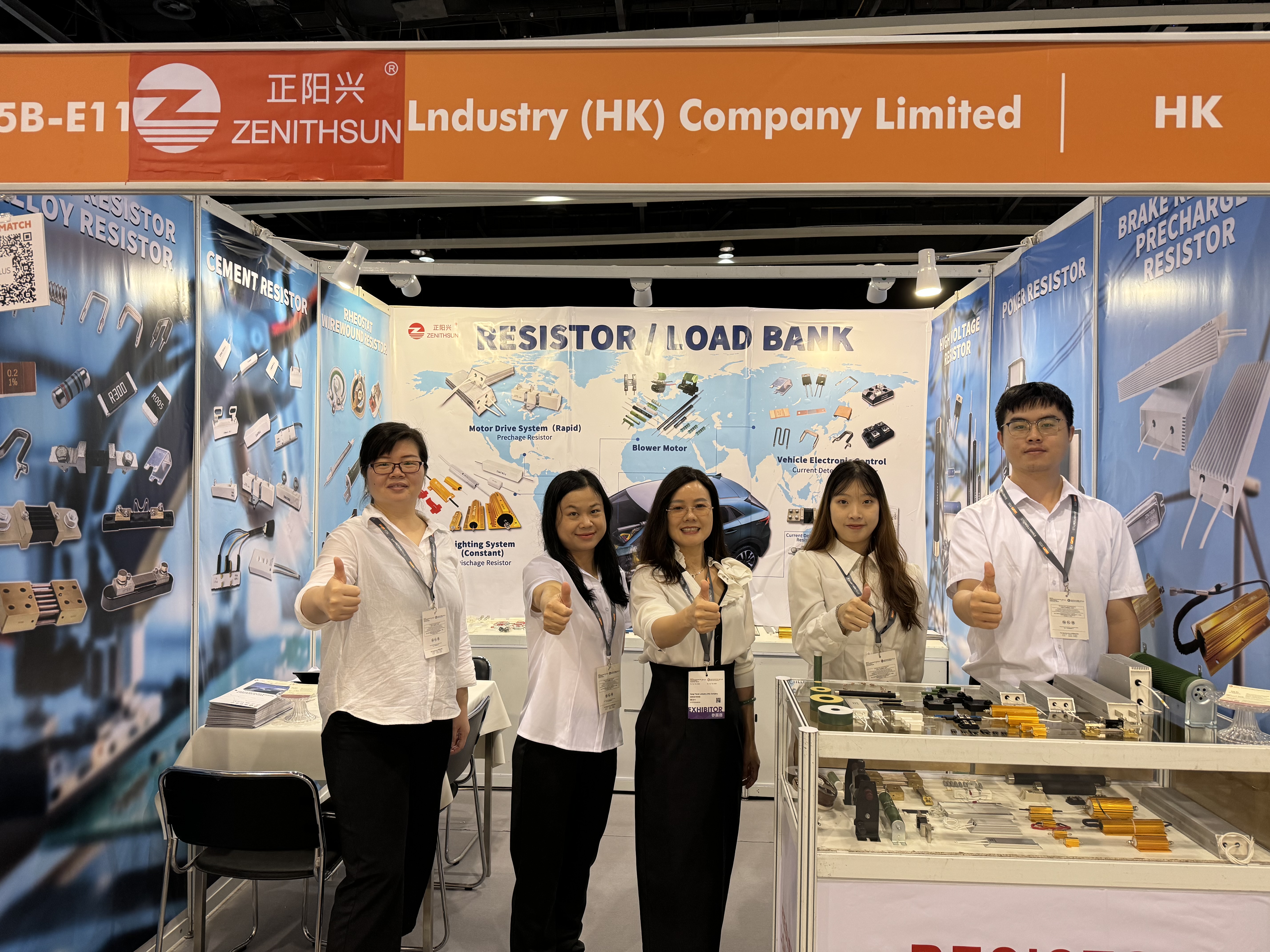 ZENITHSUN tham gia thành công Hội chợ điện tử mùa thu Hồng Kông