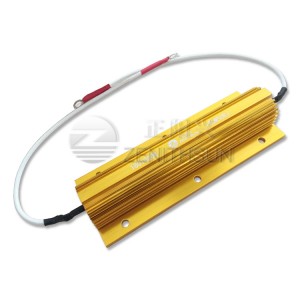 150W Wire Egbo Resistor Aluminiomu Ile Precharge Pẹlu Long onirin