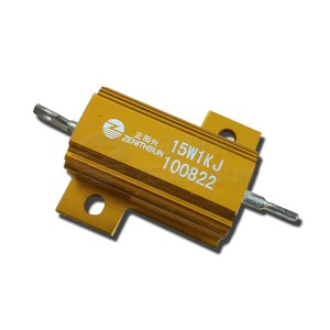 soporte de la superficie del poder más elevado de la herida del alambre del resistor de carga de 15W 100KΩ LED
