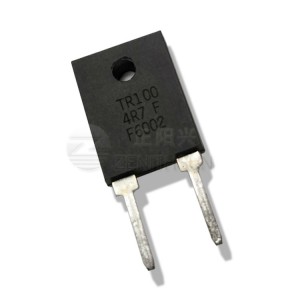 Resistore a film spesso ad alta potenza e bassa induttività da 100 W per montaggio a clip
