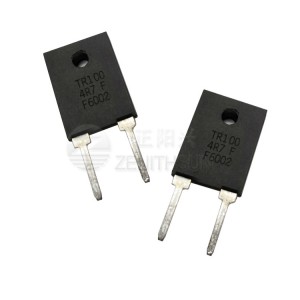 100W Low-inductive High Power Thick Film Resistor para sa Clip Mount