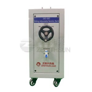 10KW 50 Ohm Sliding Variable Power Resistor Bank With Hand Wheel