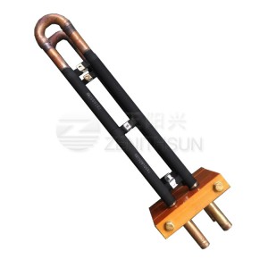 3KW Tube Copper Water Cooled Resistor Wire Wound Uban sa Mounting Bracket