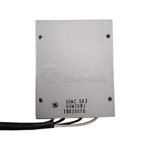 Resistor Wirewound Berselubung Daya Aluminium Ultra-Tipis 50W untuk Inverter