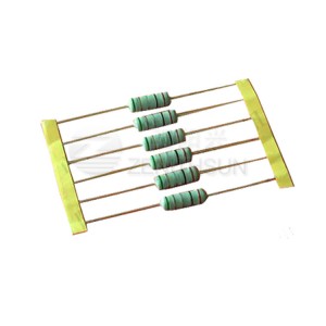 3W Axial Lead Silicone Coated High Precision Wirewound Resistor