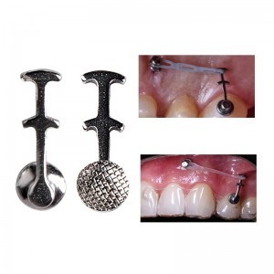 Dental Orthodontic Double Hook Lingual Buttons ...