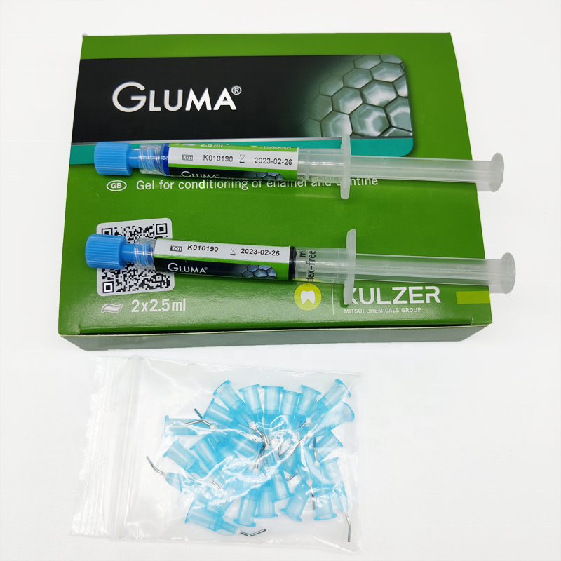 dental oral cavity Gluma Etch 35 Gel filling dental materials 2×2.5ml heraeus gluma etch 35% gel materials