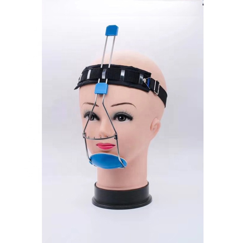 Double Poles Dental Orthodontic Headgear Under-Bite Dental Face Mask