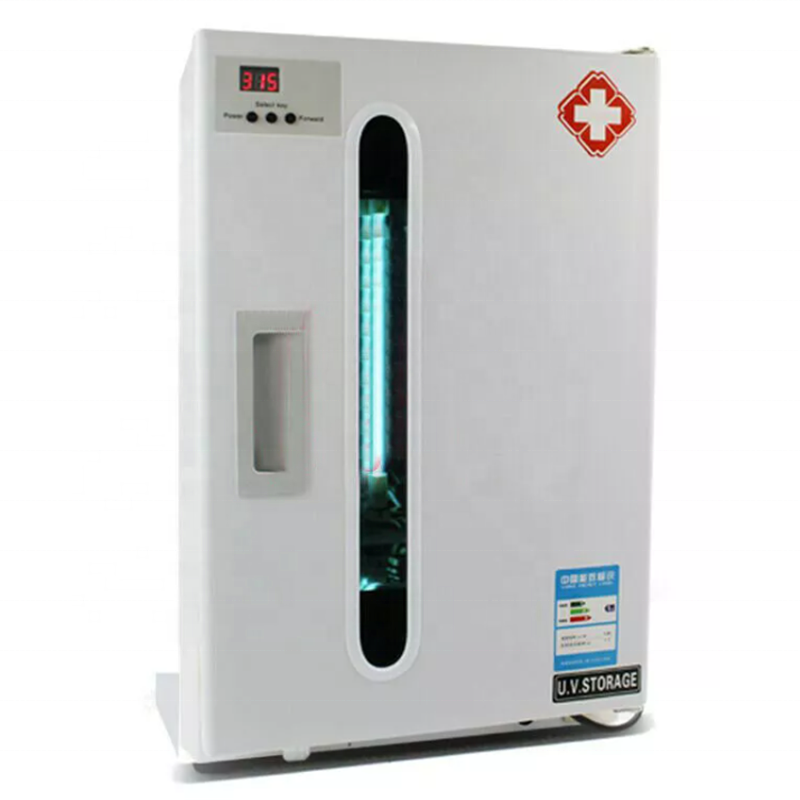 dental lab material automatic cleaning UV sterilizer cabinet single door good price dental disinfection 27 L