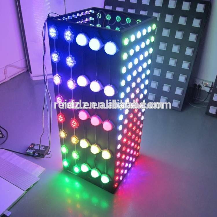 produk anyar panas kanggo 2018 60mm RGB LED piksel anti banyu kanggo tampilan tandha ruangan