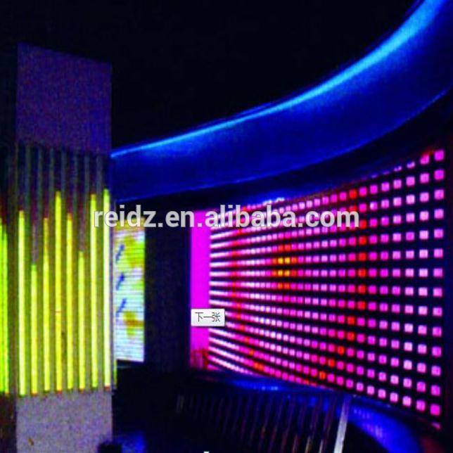 cabina de dj disco decoración módulo led dmx cuadrado led pixel rgb luz de píxel led