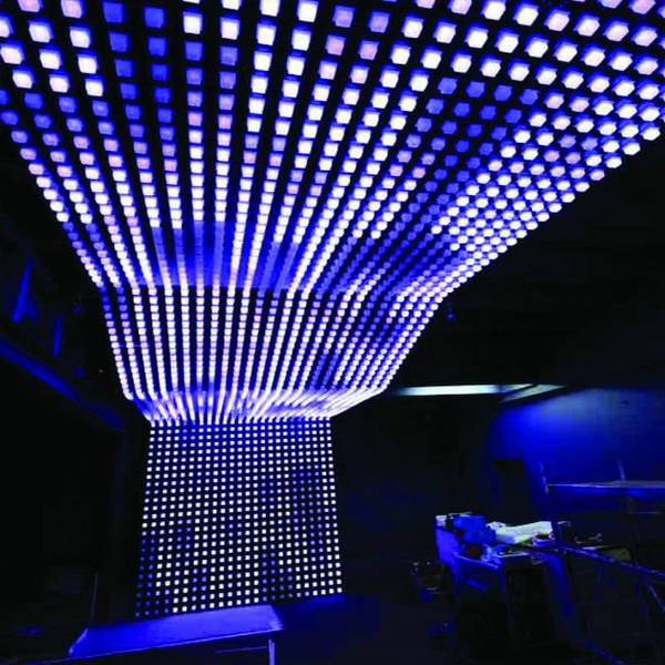 El panel de pared decorativo llevado del club/de la luz del pixel llevó la luz del club nocturno del panel