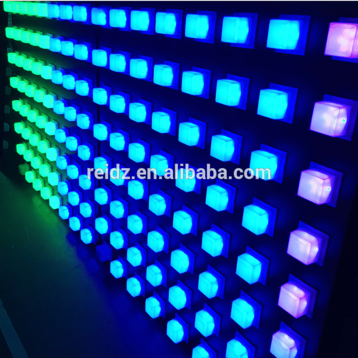 دکوراسیون چراغ دیواری IP65 چراغ پیکسل LED ضد آب