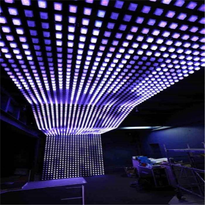 Pantalla LED de matriz de puntos RGB de 16 × 16