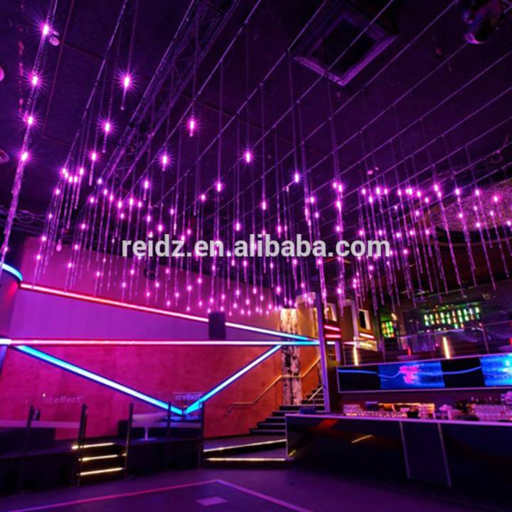 3D-videorörsljus taklampa för nattklubb