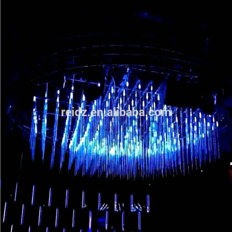 Vertical dmx rgb flexible 3d led tube matrix disco light para sa night club