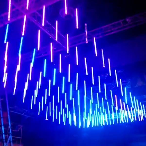 Tube lumineux LED RVB 3D pour discothèque