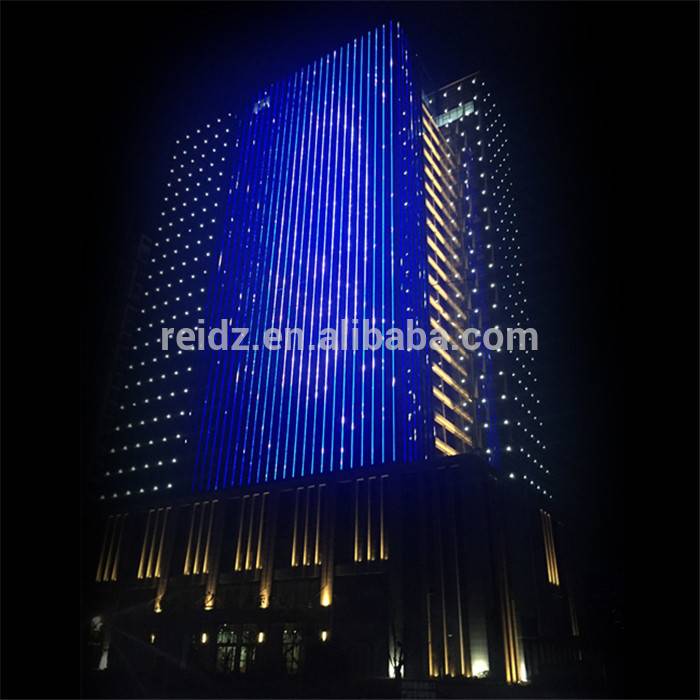 iluminación llevada de la fachada del edificio