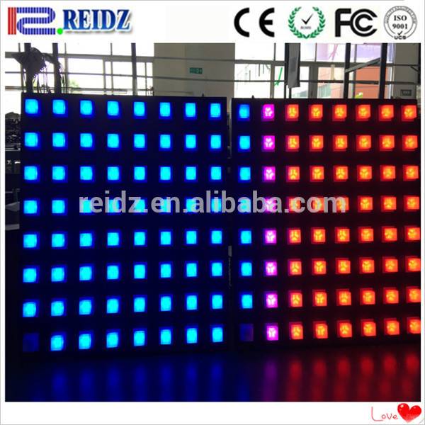 DMX rgb Pixel panelové světlo dj kabinka barový pult dekorace nočního klubu