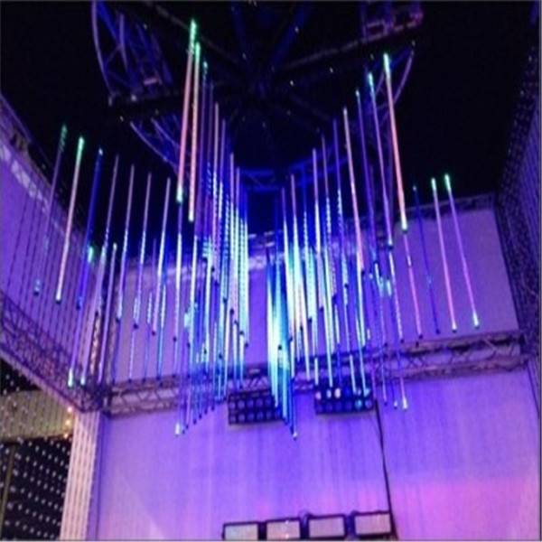 Tubo de iluminação LED profissional luzes 3d efeito dmx led rgb meteoro luz de palco