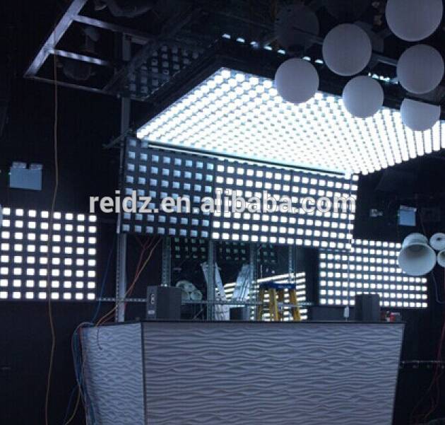 dmx artnet ovladač 3D hudební pixelový panel světelný dj pro stropní výzdobu disco klubu