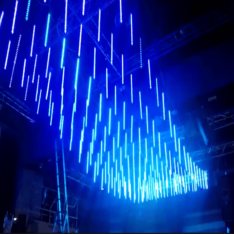 Lampa dekoracyjna klubu nocnego 3D DMX RGB LED Tube