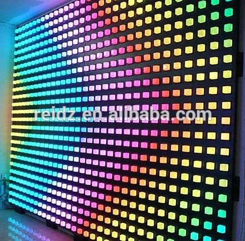 Podświetlenie LED z kwadratowym panelem pikselowym