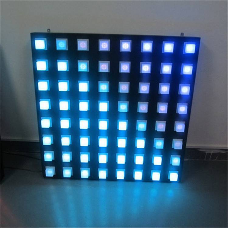 Led Pixel Light dmx512 50mm kvadrat