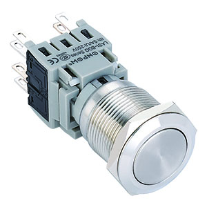 NKK Switches LB Series Illuminated Pushbutton Switches Featured at Heilind Electronics