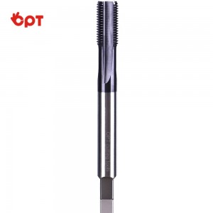 CNC tapping Straight flute tap Solid carbide tap para sa cast iron coolant tap