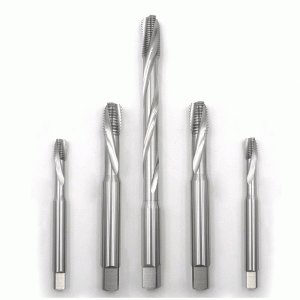 Carbide machine tap Spiral flute tap Solid carbide tap para sa aluminum