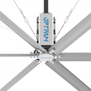 KQ Series-HVLS veľké stropné ventilátory
