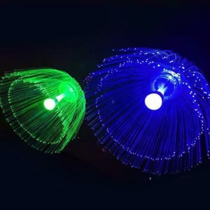 Кешті безендіруге арналған жарықдиодты талшықты-оптикалық медузаны жарықтандыру