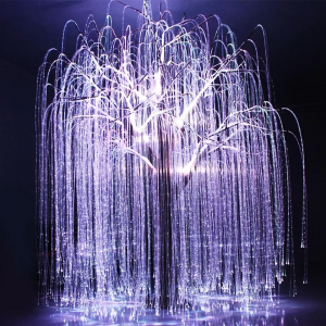 Svjetlo za svjetlucave zavjese od plastičnih optičkih vlakana