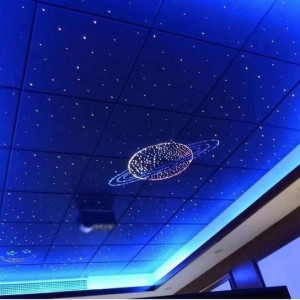 Iluminación de teito estrela de fibra óptica