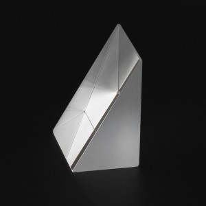 Optisk safir rätvinkligt prisma