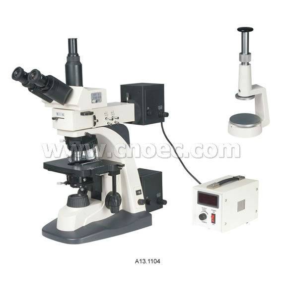 A13.1104 50x-400x Bright and Dark Field with Long Working Distance Trinocular Metallurgical microscope