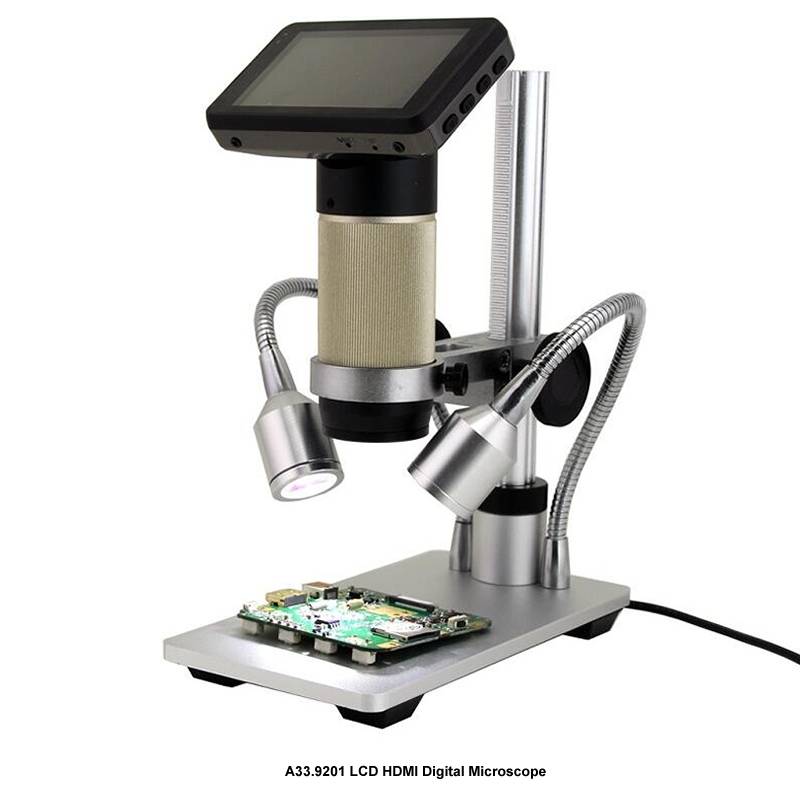 3 LCD HDMI Digital Microscope