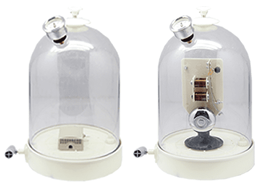 Plastic Vacuum Bell, With Manual Pump
