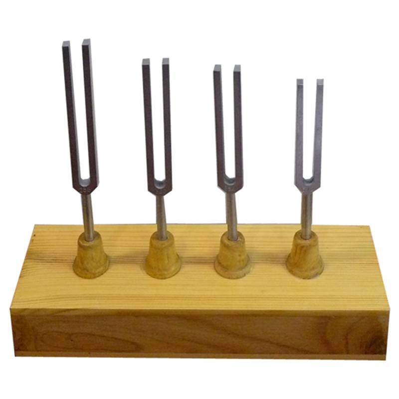 Steel Tuning Fork, Set of 4