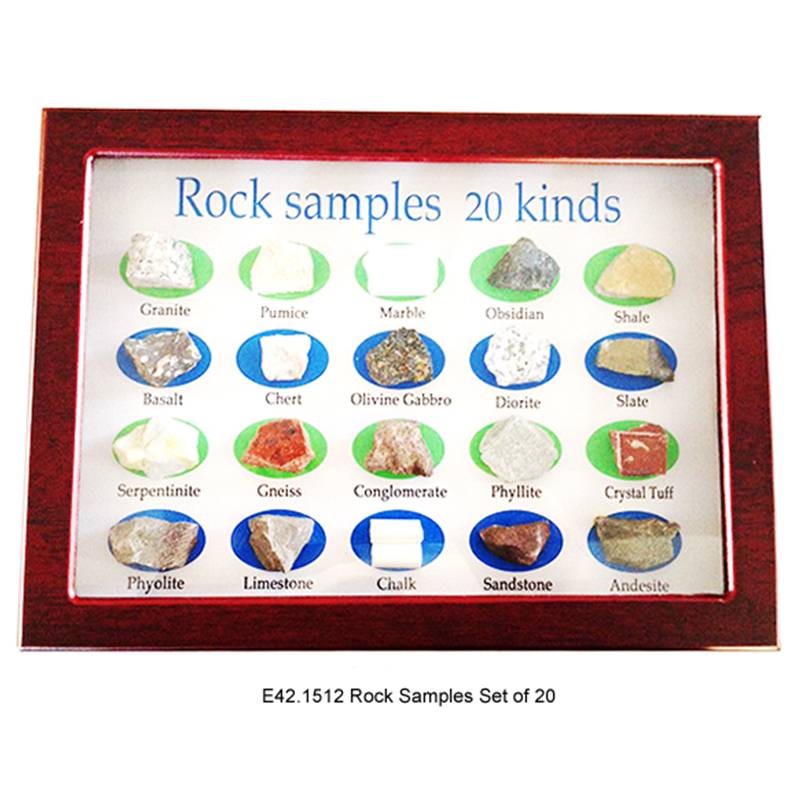 Rock Samples Set of 20