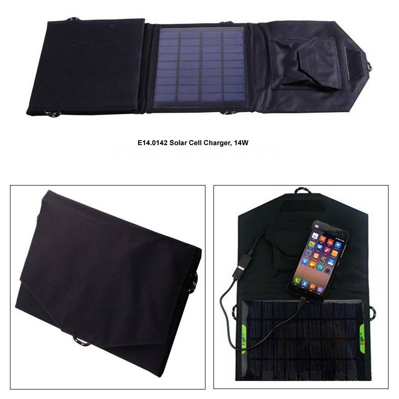 Solar Cell Charger, 14W
