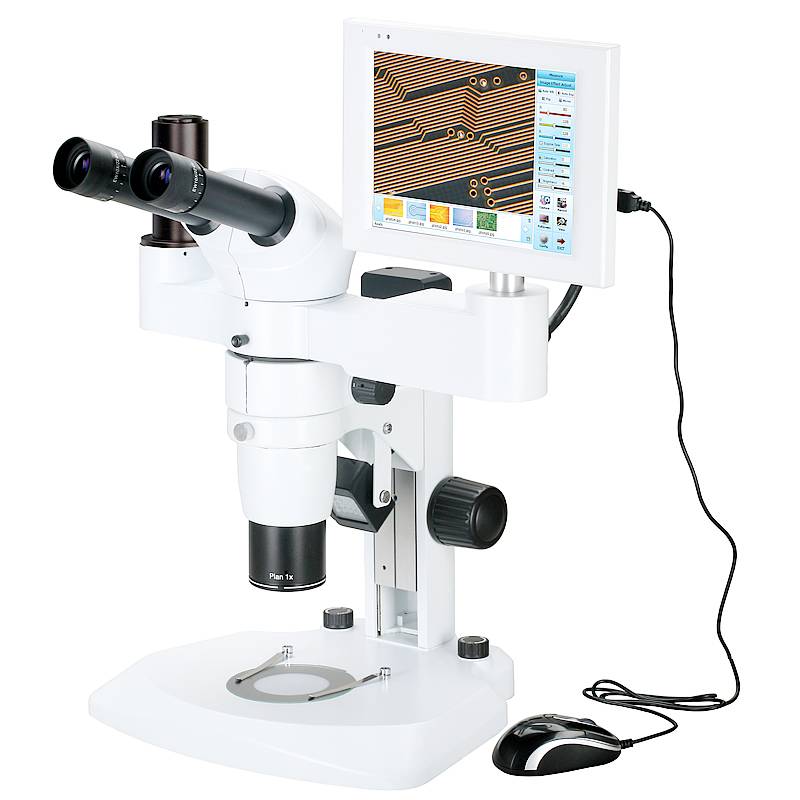 LCD Digital Stereo Microscope