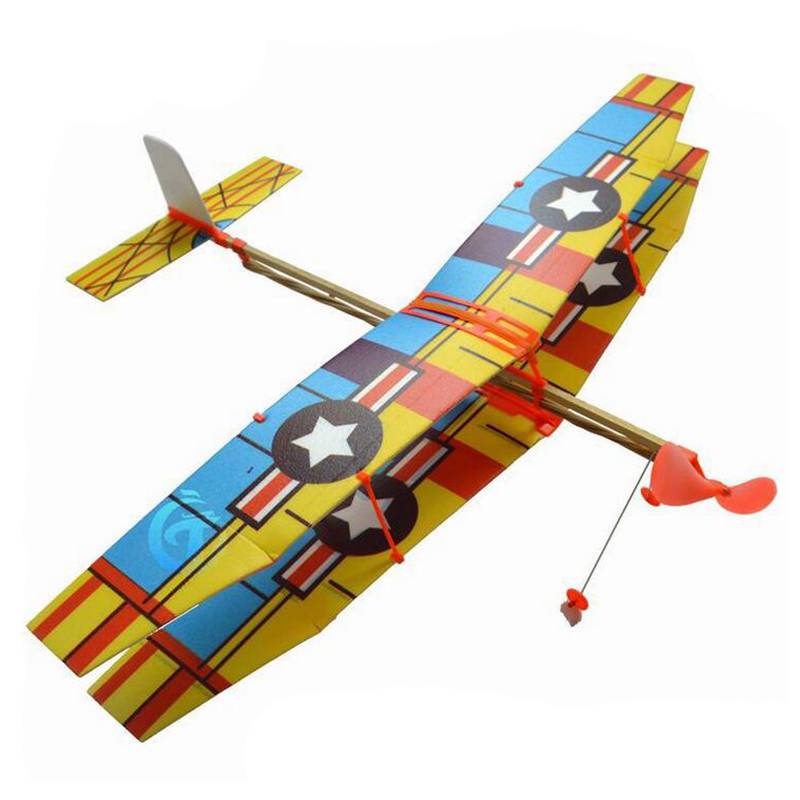 Rubber Band Powered Plane,19.7′